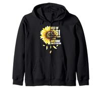 Best of 1961 Tournesol Année de Naissance Anniversaire Sweat à Capuche