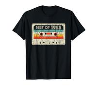 Best Of 1965 Classic Birthday Yrs 1965 Cassette Tape Vintage T-Shirt