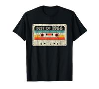 Best Of 1966 Classic Birthday Yrs 1966 Cassette Tape Vintage T-Shirt
