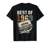 Best of 1969 Cassette 56 Ans Musique Rétro Anniversaire T-Shirt