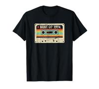 Best of 1974 51 Anniversaire Cadeau 51 Ans Homme Femme T-Shirt