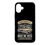 Best of 1975 Birthday Classic Car Limited Edition 1975 Coque pour iPhone 16 Plus