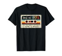 Best Of 1975 Classic 1975 Cassette Tape Vintage Birthday T-Shirt