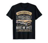 Best of 1977 Birthday Classic Car Limited Edition 1977 T-Shirt