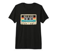 Best of 1978 44ème Anniversaire Cassette Vintage T-Shirt Haut de Gamme