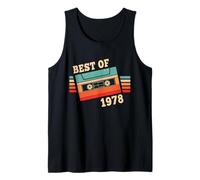 Best of 1978 Anniversaire Homme 48 Ans Rétro Vintage Humour Débardeur