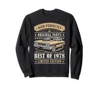 Best of 1978 Birthday Classic Car Limited Edition 1978 Sweatshirt