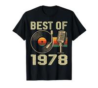 Best of 1978 Classic Year Retro Birth of Birthday Vintage T-Shirt