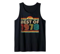 Best Of 1978 Vintage Year 1978 Classic Birthday Men Women Débardeur