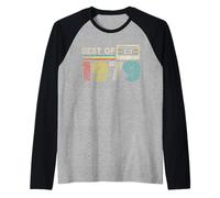 Best of 1979 47th Birthday 47 Years Old Men Women Vintage Manche Raglan