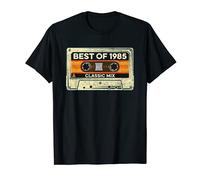 Best of 1985 Cassette Tape Né en 1985 Anniversaire amusant T-Shirt
