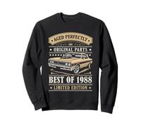 Best of 1988 Birthday Classic Car Limited Edition 1988 Sweatshirt