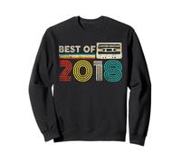 Best Of 2018 Classic Birthday 2018 Cassette Tape Vintage Sweatshirt
