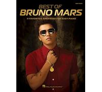 Best of Bruno Mars : 11 titres arrangés pour piano facile – Hal Leonard