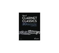 Partitions classique SCHOTT MAUZ RUDOLF - BEST OF CLARINET CLASSICS - CLARINET IN BB AND PIANO Clarinette