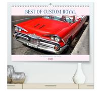 Best of Custom Royal - Ein Spitzenmodell von Dodge (hochwertiger Premium Wandkalender 2026 DIN A2 quer), Kunstdruck in Hochglanz: Der US-Oldtimer Dodge Custom Royal aus dem Jahre 1959
