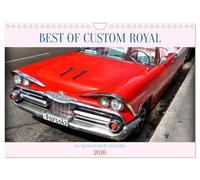 Best of Custom Royal - Ein Spitzenmodell von Dodge (Wandkalender 2026 DIN A4 quer), CALVENDO Monatskalender: Der US-Oldtimer Dodge Custom Royal aus dem Jahre 1959