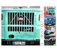 BEST OF IFA (Wandkalender 2026 DIN A3 quer), CALVENDO Monatskalender: LKW W50 und L60 von IFA in Kuba