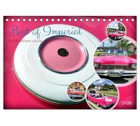 Best of Imperial - Ein US-Oldtimer in Kuba (Tischkalender 2026 DIN A5 quer), CALVENDO Monatskalender: Straßenkreuzer der Marke Imperial in Kuba