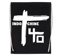 Best Of Indochine Band Logo1 Exselna Genres Rock Sac De Sport En Coton Réutilisable Noir