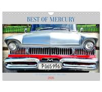 BEST OF MERCURY - Les croiseurs de route américains des années 50, Version française (Calendrier mural 2026 DIN A4 portrait), Calendrier CALVENDO mensuel