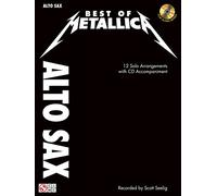 Best Of Metallica Alto Sax Book/Cd