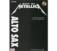 Best Of Metallica Alto Sax Book/Cd
