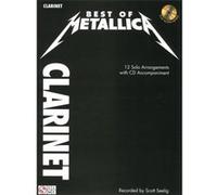 Metallica – Best Of Metallica – Livre + CD pour clarinette – Hal Leonard