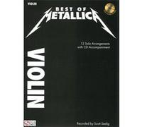 Best of Metallica pour violon – 12 arrangements – Partition + audio en ligne