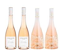 Best Of Provence - Château Roubine "Premium" x2 & "Vie en Rose" x2 - Rosé Côtes de Provence 2021 75cl