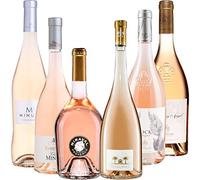 Best Of Provence - Minuty : M & Rose et Or/Miraval : Jolie-Pitt/Esclan : Whispering Angel & Rock Angel/Château Sainte Marguerite : Symphonie - Rosé Côtes de Provence 2021 75cl