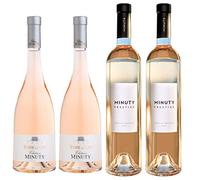 Best Of Provence - Minuty Prestige x2 & Rose et Or x2 - Rosé Côtes de Provence 2021 75cl