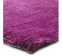 BEST OF - Tapis salon ou chambre à poils longs toucher laineux moelleux 160 x 230 cm Violet