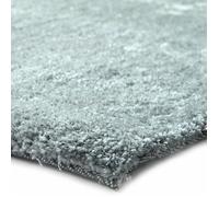 BEST OF - Tapis salon ou chambre à poils longs toucher laineux moelleux 60 x 90 cm Gris nuage Gris