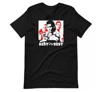 Best of The Best Movie Karate Black Graphic Tee Shirt Black 3XL