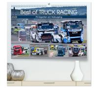Best of TRUCK RACING (hochwertiger Premium Wandkalender 2026 DIN A2 quer), Kunstdruck in Hochglanz: Spektakuläre und actionreiche Rennszenen der PS-Giganten auf dem Nürburgring