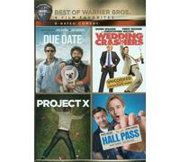 Best of Warner Bros. 4 Film Favorites R-Rated Comedy (Due Date / Hall Pass / Project X / Wedding