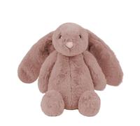 Best Pet Supplies Bunny Buddy Jouet interactif pour Chien avec enrichissement froissé et couineur pour Chiots ou Chiens de Petite et Moyenne Race, Mignon et en Peluche - Lapin (Mauve)