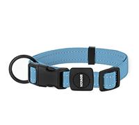 Best Pet Supplies Collier réfléchissant pour Chien avec Longueur réglable, Boucle Robuste et Anneau en D Solide, Accessoire de Dressage, Marche, Jogging pour Petites, Moyennes et Grandes Races, Bleu