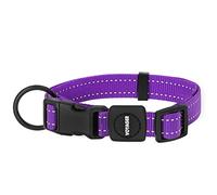 Best Pet Supplies Collier réfléchissant pour Chien avec Longueur réglable, Boucle Robuste et Anneau en D Solide, Accessoire de Dressage, Marche, Jogging pour Petites, Moyennes et Grandes Races -