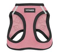 Best Pet Supplies Harnais BPS Voyager Ajustable en Maille Filet pour Chien Tous Temps Anti-Traction avec Veste rembourrée pour Chiot et Chats