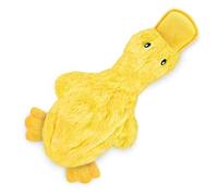 Best Pet Supplies Jouet froissé pour Chien de Petite, Moyenne et Grande Race, Joli Canard sans Rembourrage avec couineur Doux, Amusant pour Les Chiots d'intérieur et Les Chiots âgés, Peluche à mâcher