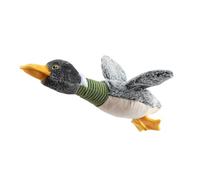 Best Pet Supplies Mallard Mates Jouet interactif pour Chien avec enrichissement froissé et couineur pour Chiots ou Chiens de Petite et Moyenne Race, Mignon et en Peluche - Aile de Canard colvert