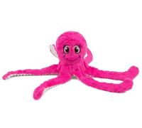 Best Pet Supplies OctoMutant Jouet en Peluche froissée pour Chien pour Jeu interactif, Chiot et Senior, Jouet en Forme de Pieuvre coloré, Rembourrage Doux, Mignon et câlin