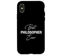 Best Philosopher Ever - Drôle Coque pour iPhone X/XS
