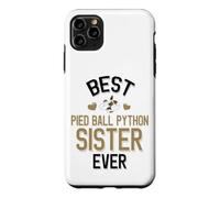 Best Pied Balle Python Sister Ever Cute Piebald Snake Coque pour iPhone 11 Pro Max