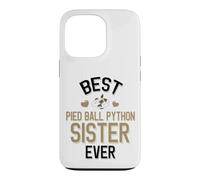 Best Pied Balle Python Sister Ever Cute Piebald Snake Coque pour iPhone 13 Pro