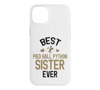 Best Pied Balle Python Sister Ever Cute Piebald Snake Coque pour iPhone 14 Plus