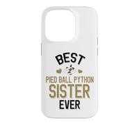 Best Pied Balle Python Sister Ever Cute Piebald Snake Coque pour iPhone 14 Pro