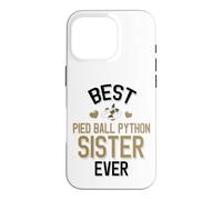 Best Pied Balle Python Sister Ever Cute Piebald Snake Coque pour iPhone 16 Pro